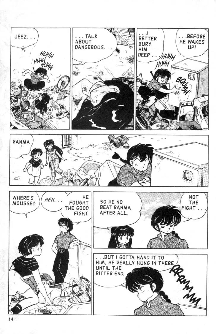 Ranma 1/2 - Chapter 99: The Happiest Mousse