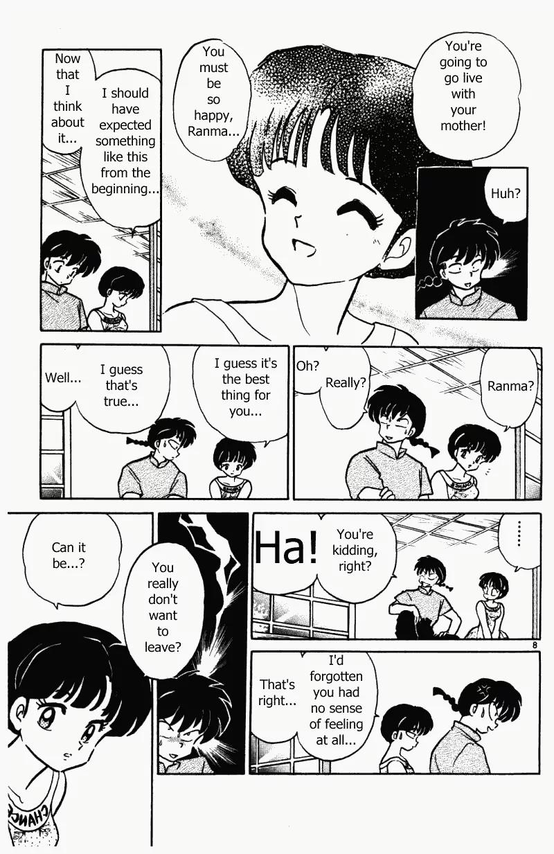 Ranma 1/2 - Chapter 385: Ranma Leaves The Tendo Home