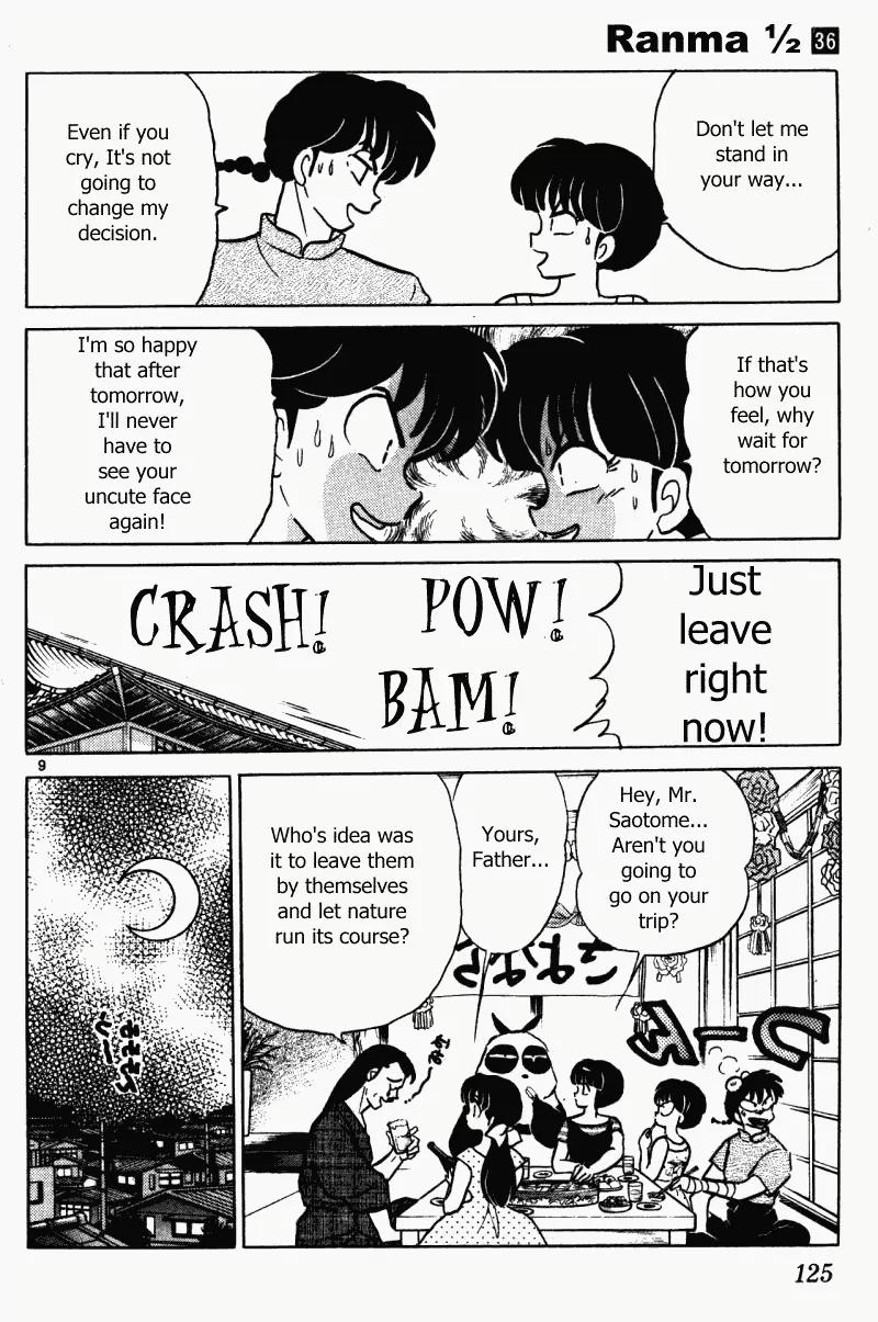 Ranma 1/2 - Chapter 385: Ranma Leaves The Tendo Home