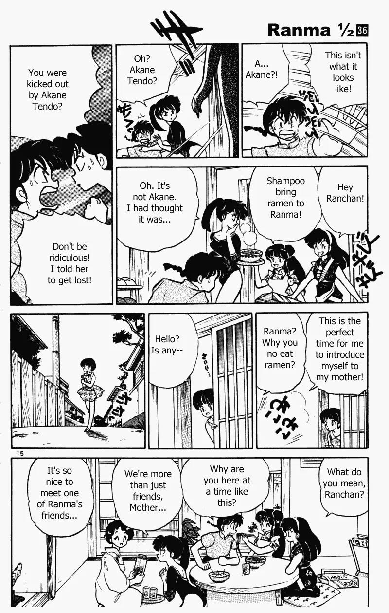 Ranma 1/2 - Chapter 385: Ranma Leaves The Tendo Home