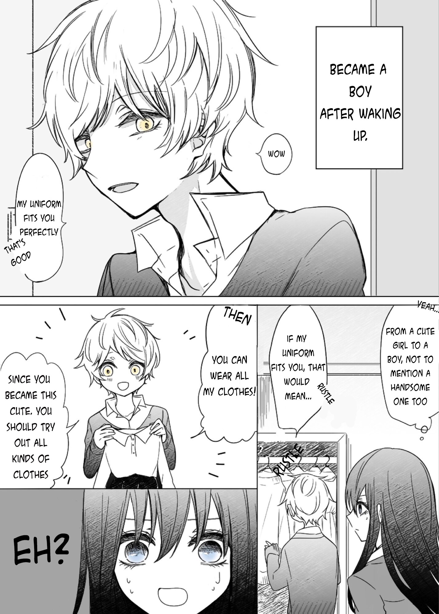 She Became Handsome And He Became Cute - Chapter 3