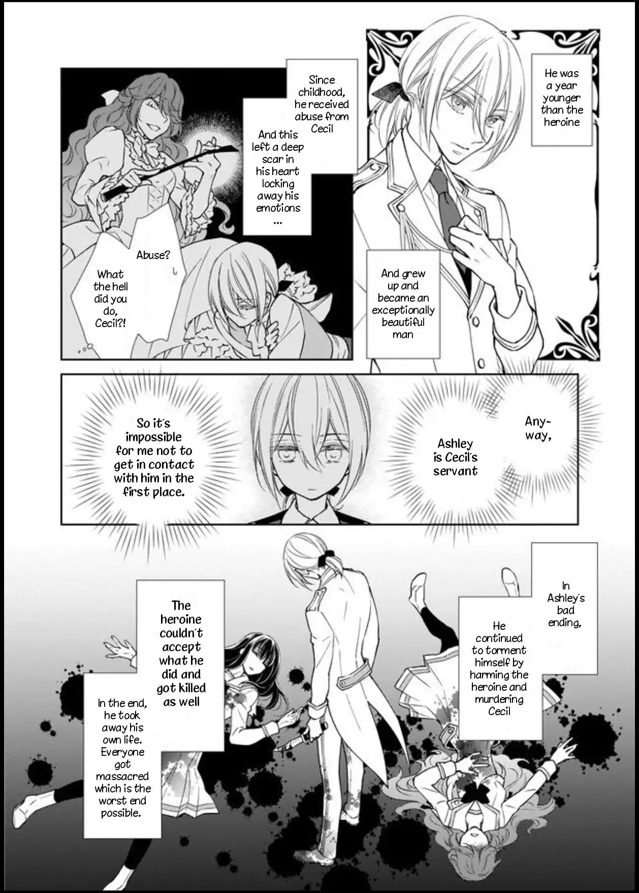 The Result Of Being Reincarnated Is Having A Master-Servant Relationship With The Yandere Love Interest - Chapter 1