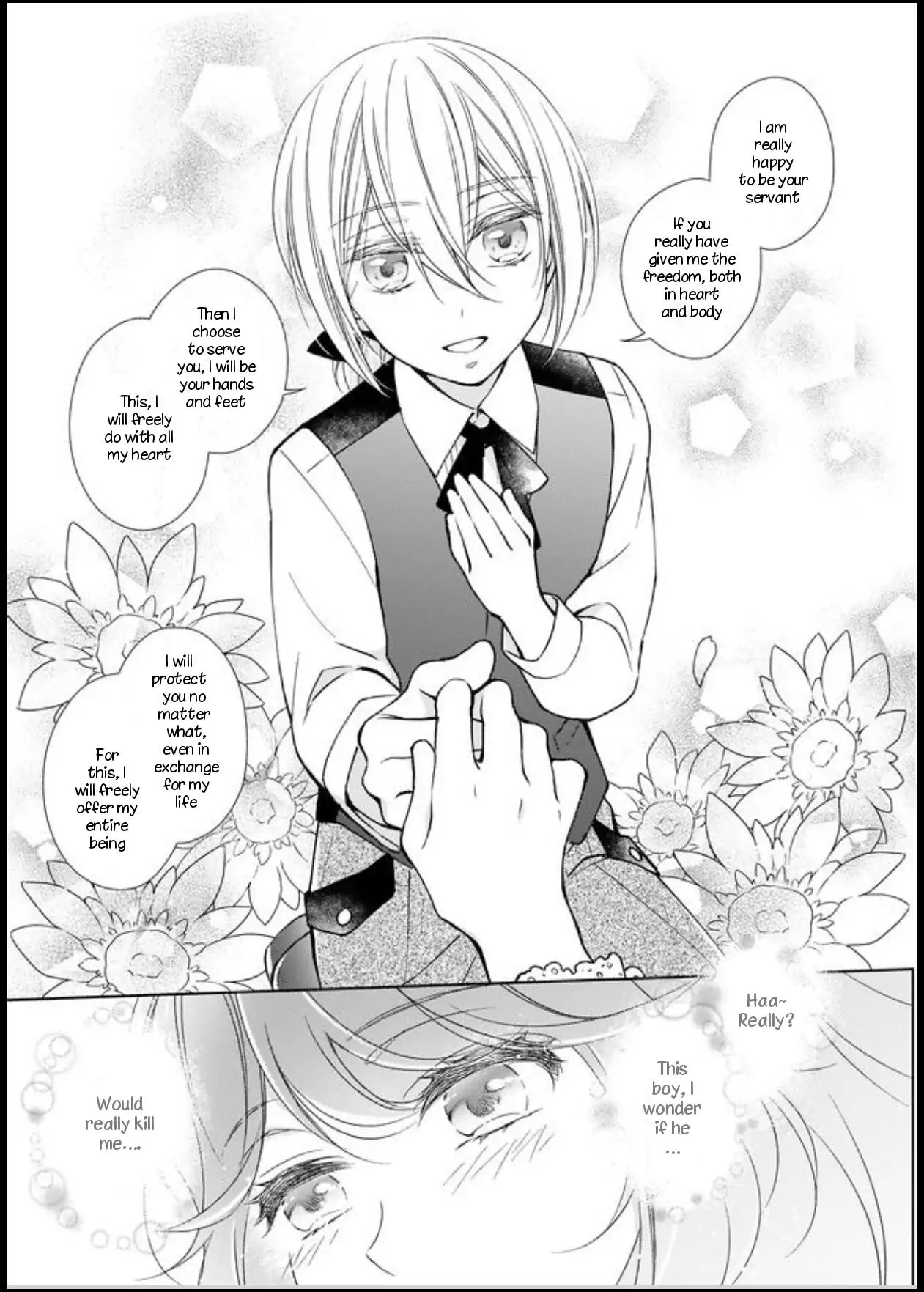 The Result Of Being Reincarnated Is Having A Master-Servant Relationship With The Yandere Love Interest - Chapter 1