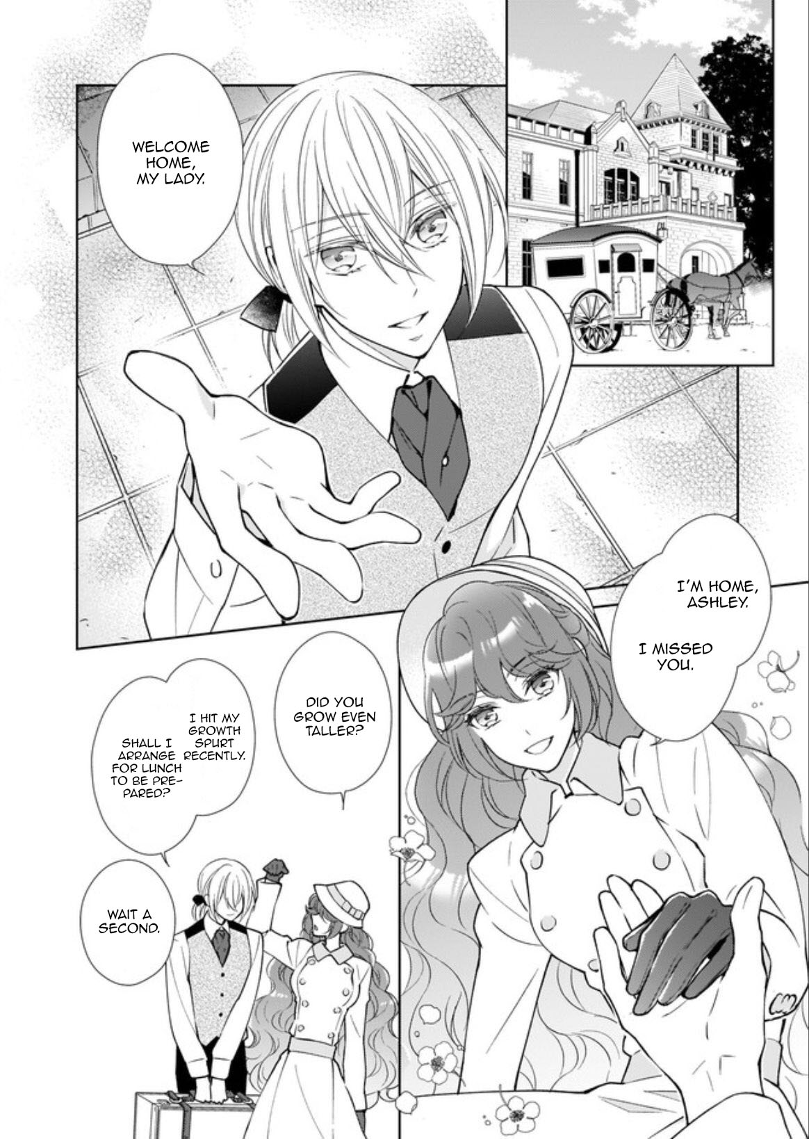 The Result Of Being Reincarnated Is Having A Master-Servant Relationship With The Yandere Love Interest - Chapter 4.1