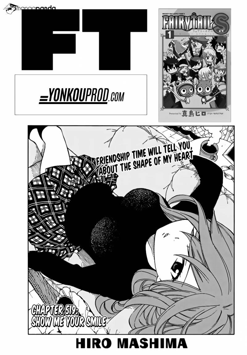 Fairy Tail - Chapter 519 : Show Me Your Smile