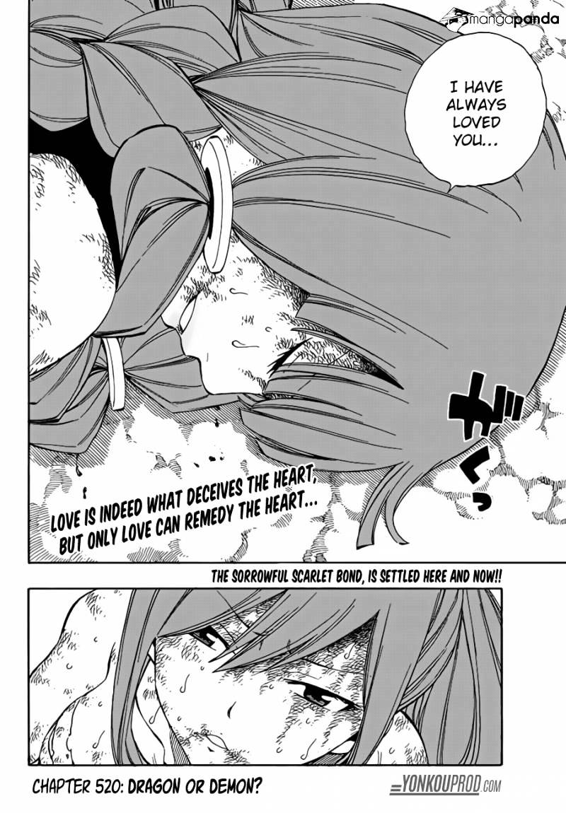 Fairy Tail - Chapter 519 : Show Me Your Smile