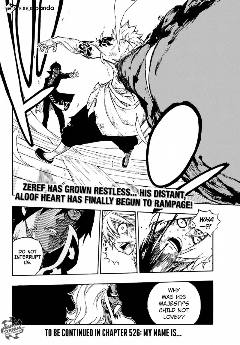 Fairy Tail - Chapter 525 : Explain These Feelings To Me