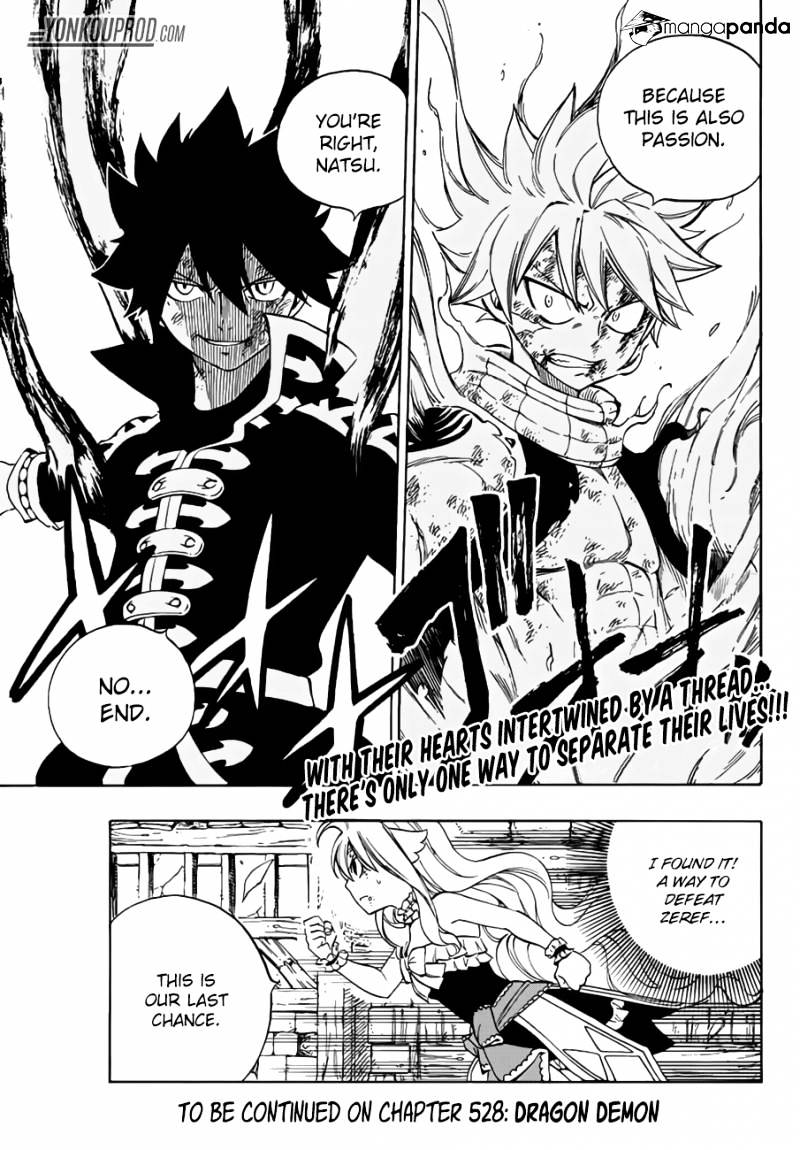 Fairy Tail - Chapter 527 : Passion