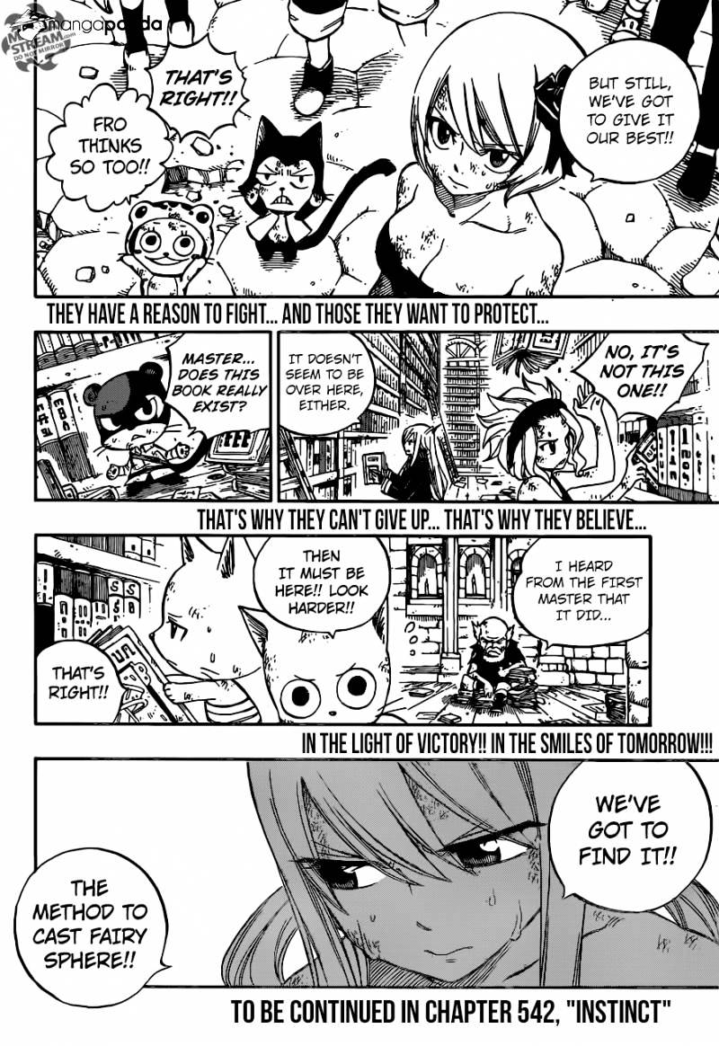 Fairy Tail - Chapter 541 : The Magic Of Hope