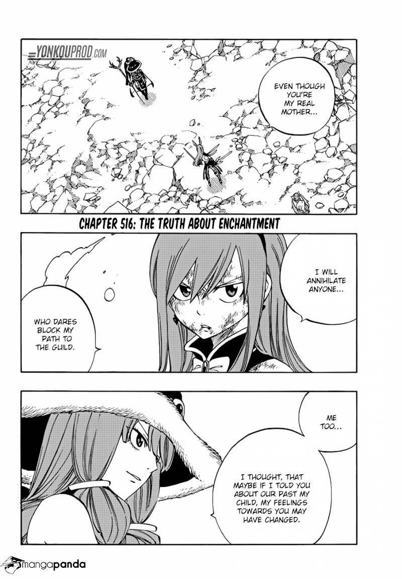 Fairy Tail - Chapter 516 : The Truth About Enchantment