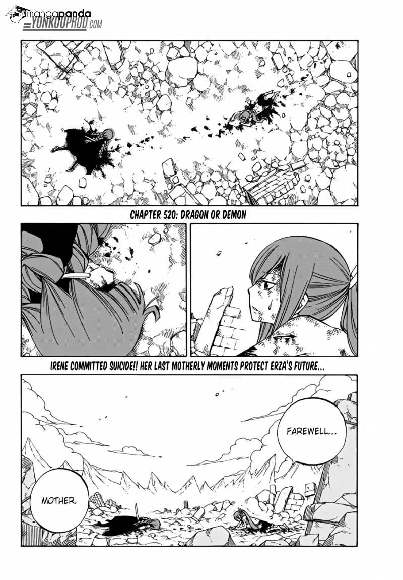 Fairy Tail - Chapter 520 : Dragon Or Demon