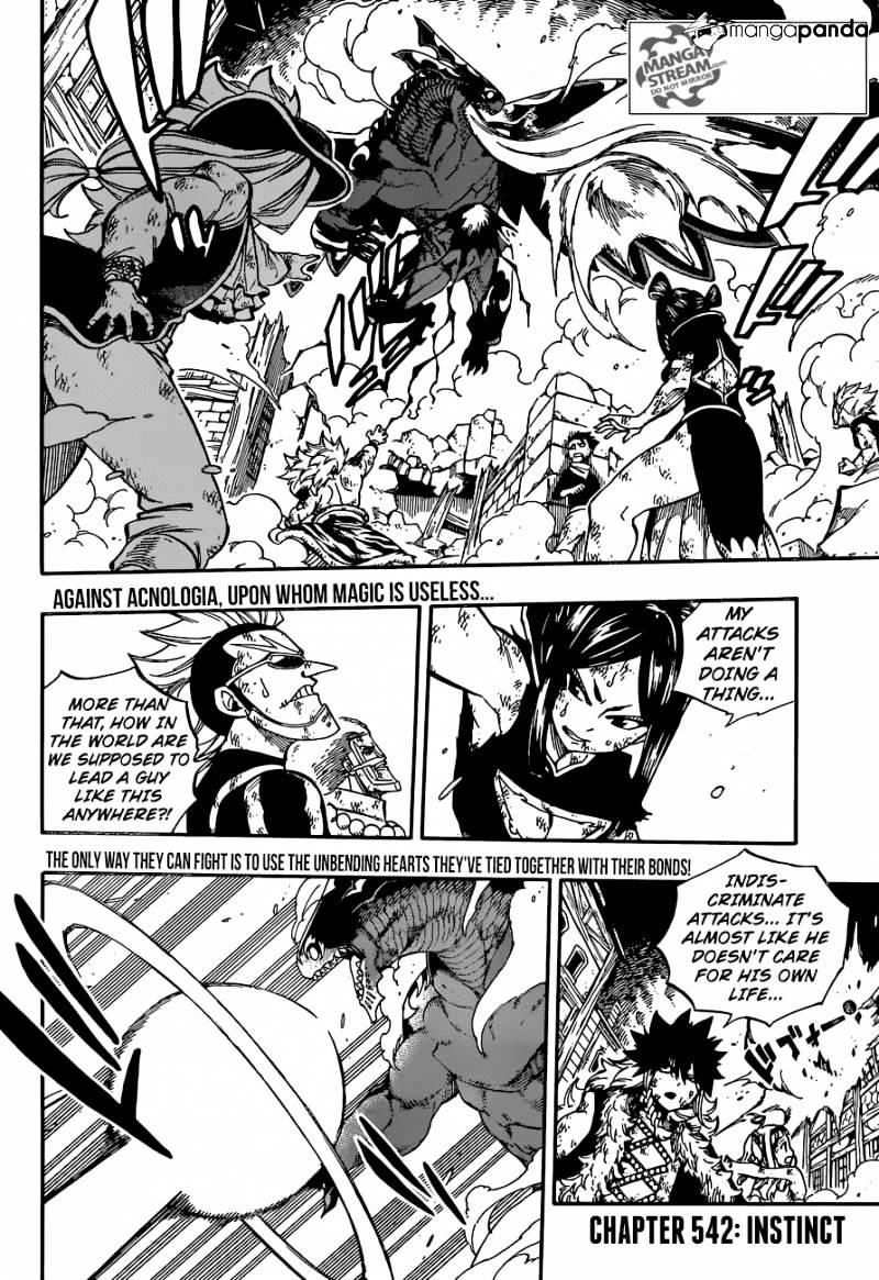 Fairy Tail - Chapter 542 : Instinct