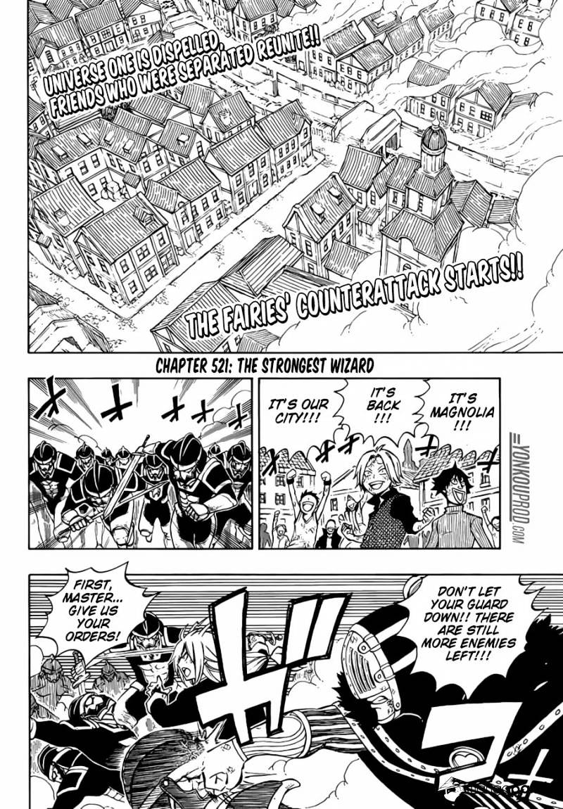 Fairy Tail - Chapter 521 : The Strongest Wizard