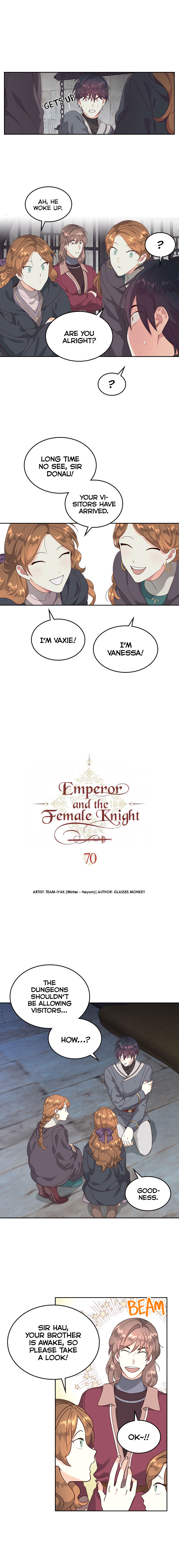 Emperor And The Female Knight - Chapter 70