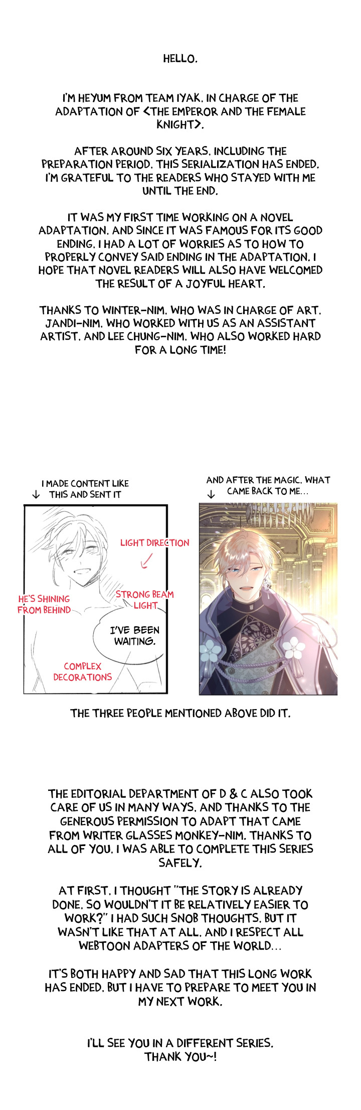 Emperor And The Female Knight - Chapter 197: Chapter 197 [End]