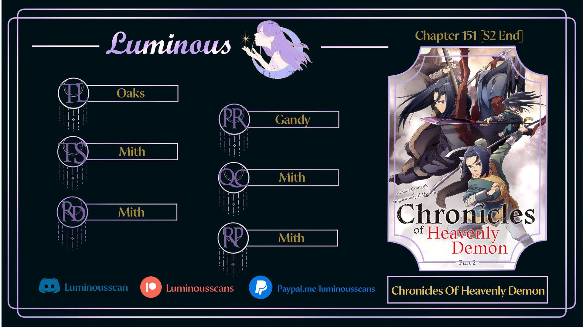 Chronicles Of Heavenly Demon - Chapter 151