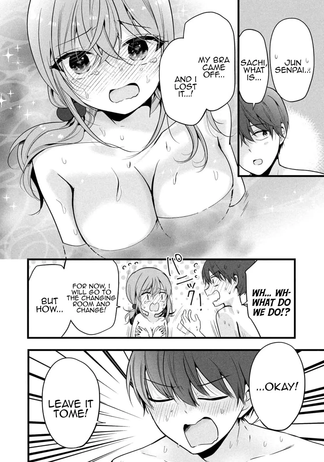 Senpai! I Didn't Do It On Purpose! - Vol.2 Chapter 23: I'll Walk With Hand-Bra!