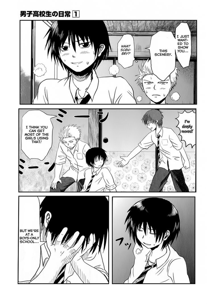 Danshi Koukousei No Nichijou - Vol.1 Chapter 2 : High School Boys And After School