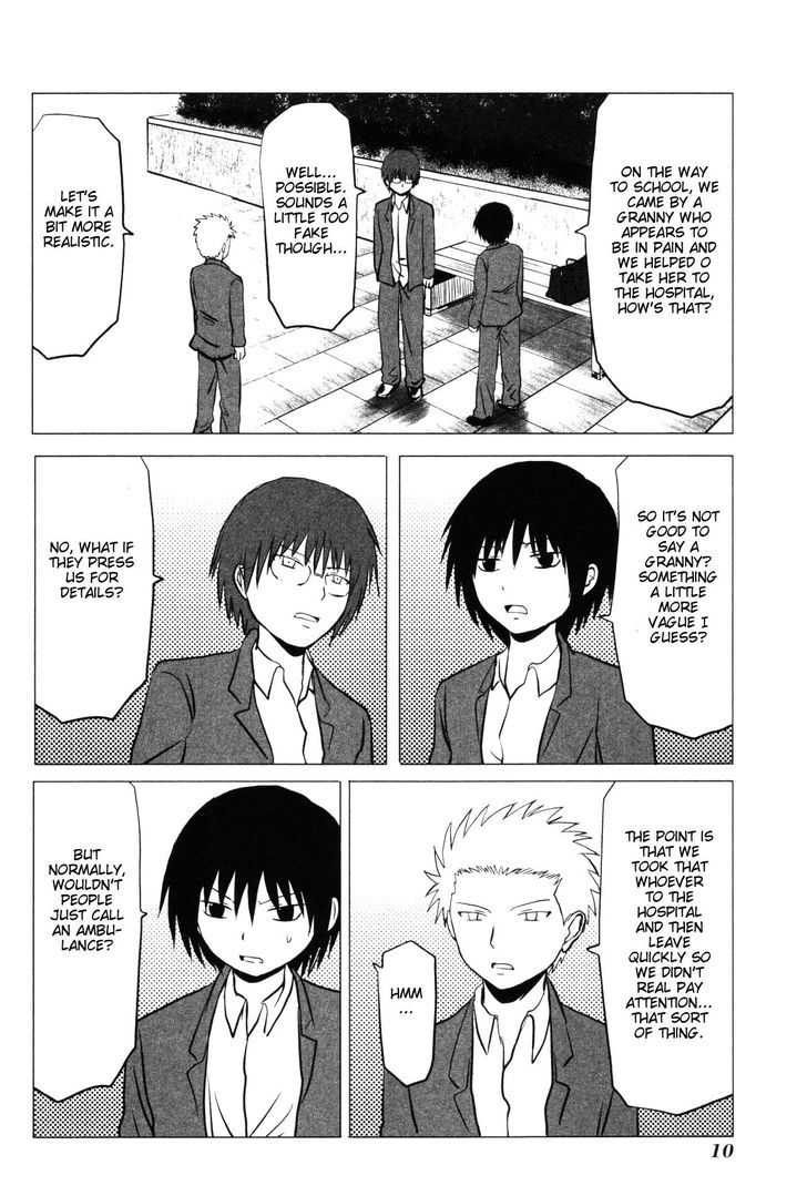 Danshi Koukousei No Nichijou - Vol.7 Chapter 95 : High School Boys & Truancy