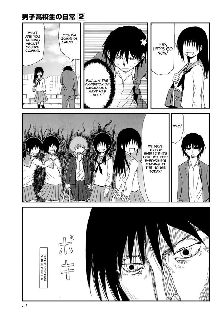 Danshi Koukousei No Nichijou - Vol.2 Chapter 24 : High School Boys And Seniority