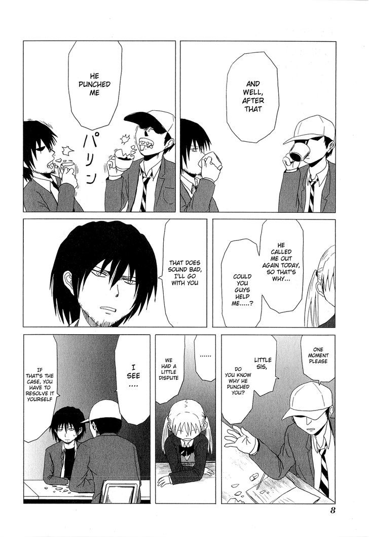 Danshi Koukousei No Nichijou - Vol.3 Chapter 33 : High School Boys And Little Sis S Worry