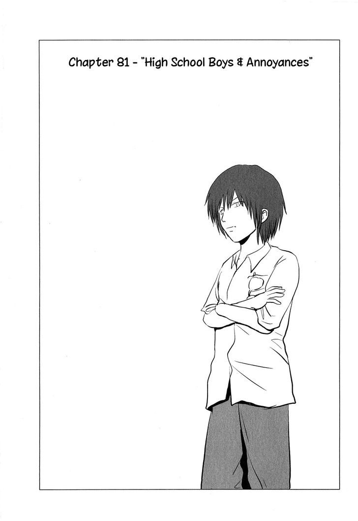 Danshi Koukousei No Nichijou - Vol.5 Chapter 81 : High School Boys & Annoyances