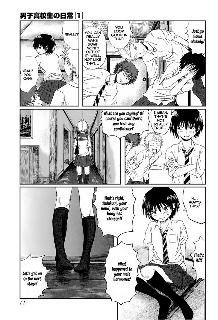 Danshi Koukousei No Nichijou - Vol.1 Chapter 1 : High School Boys And Skirts