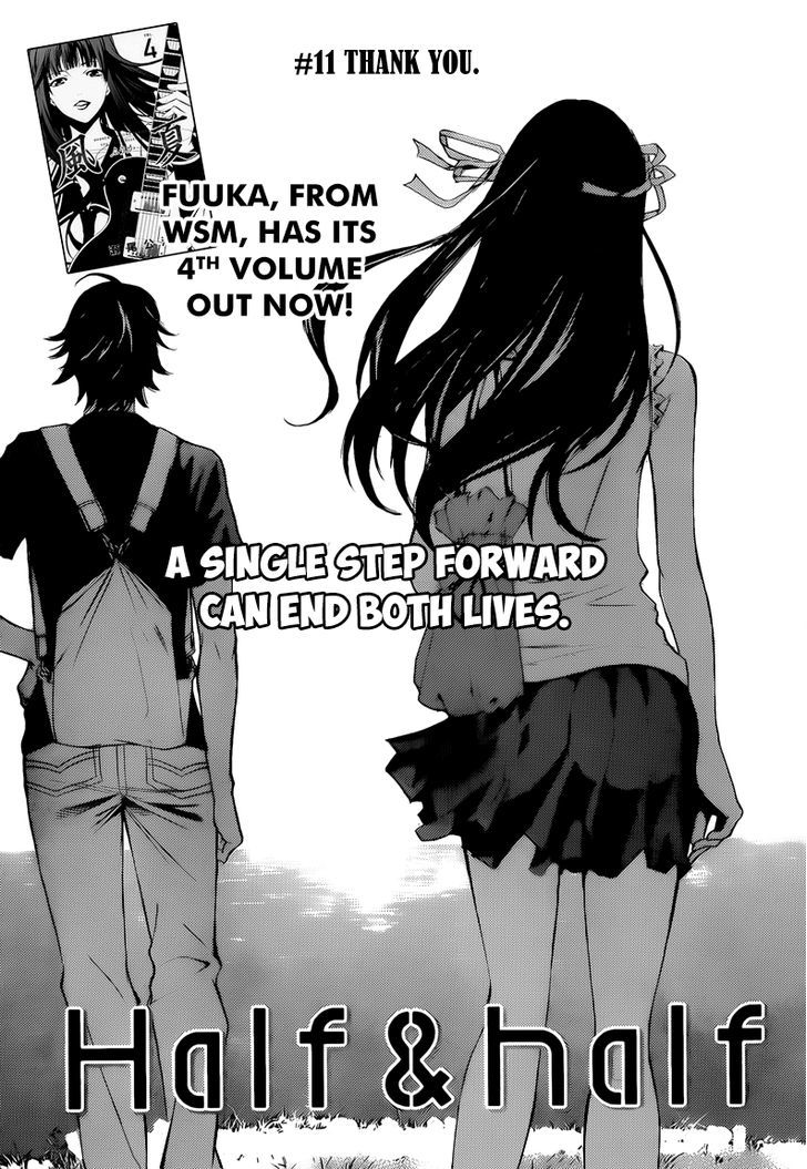 Half & Half (Seo Kouji) - Chapter 11 : Thank You