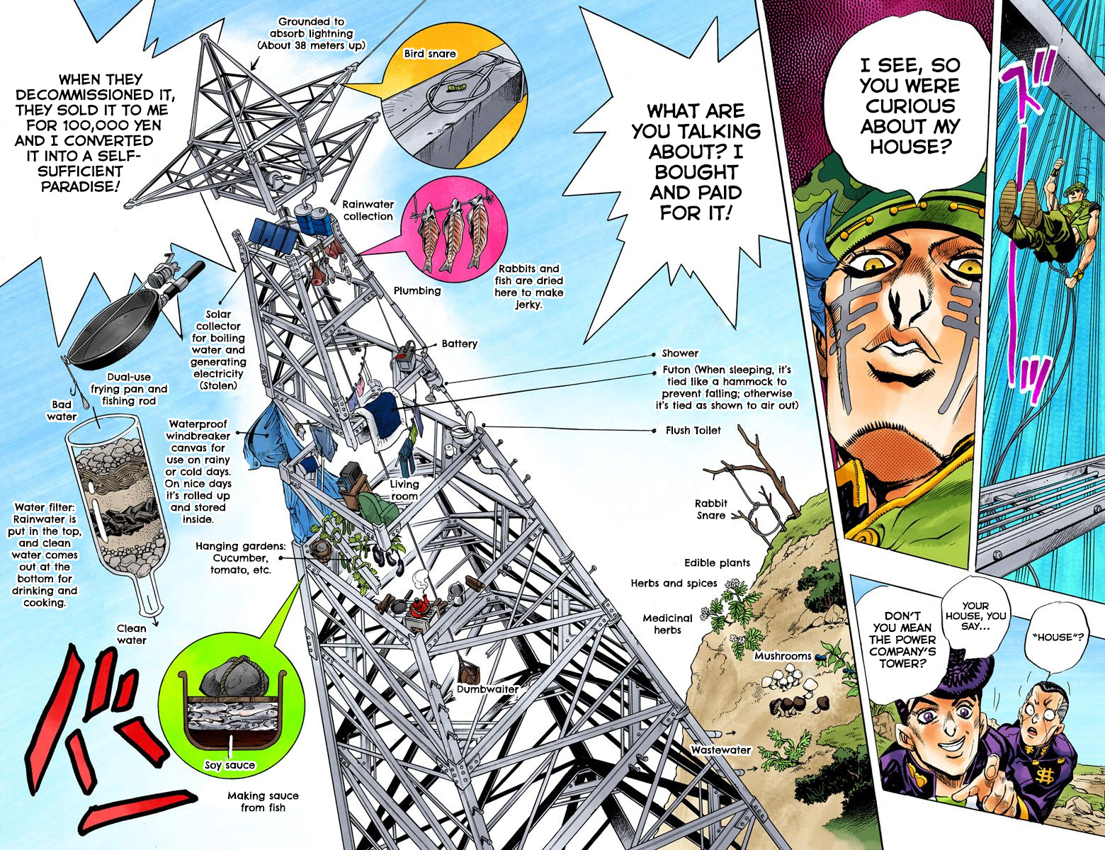 Diamond Wa Kudakenai - Vol.15 Chapter 134: Who Wants To Live On A Transmission Tower? Part 2