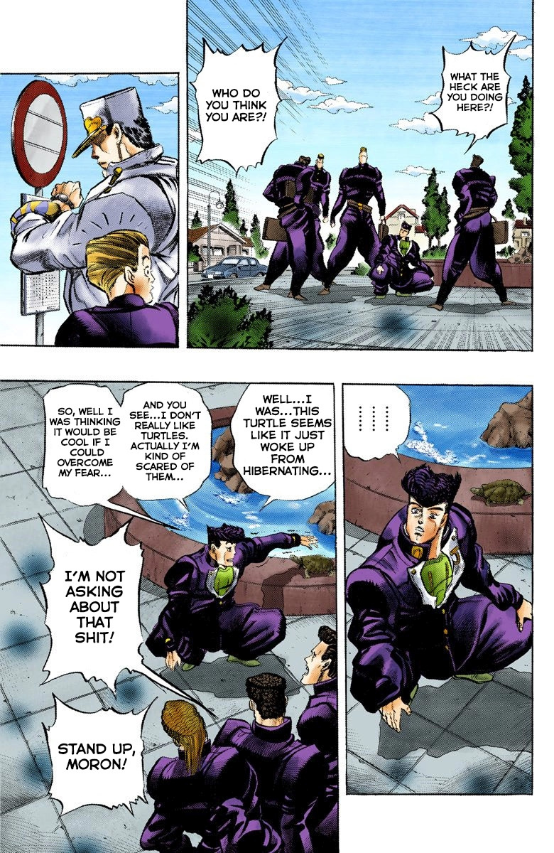 Diamond Wa Kudakenai - Vol.1 Chapter 1: Jotaro Kujo Meets Josuke Higashikata! - Part 1