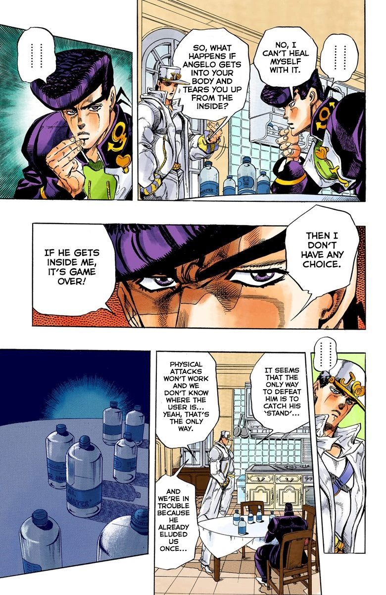 Diamond Wa Kudakenai - Vol.1 Chapter 6: Josuke Higashikata Meets Angelo! - Part 3