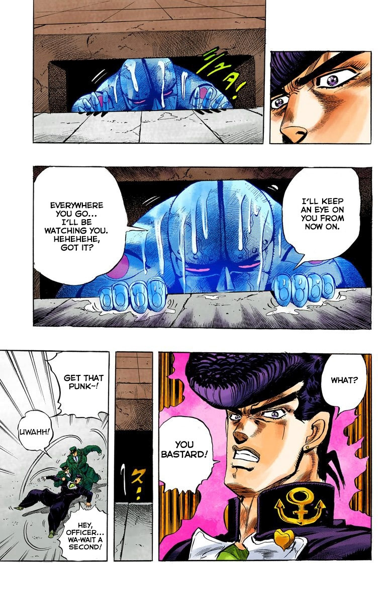 Diamond Wa Kudakenai - Vol.1 Chapter 3: Jotaro Kujo Meets Josuke Higashikata! - Part 3