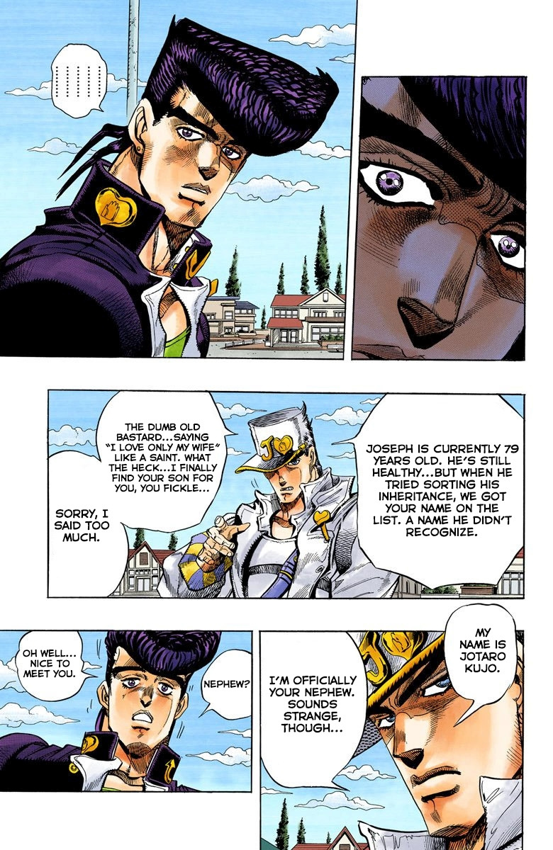 Diamond Wa Kudakenai - Vol.1 Chapter 2: Jotaro Kujo Meets Josuke Higashikata! - Part 2