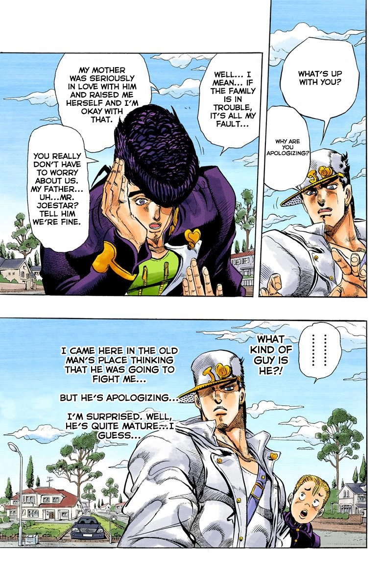 Diamond Wa Kudakenai - Vol.1 Chapter 2: Jotaro Kujo Meets Josuke Higashikata! - Part 2