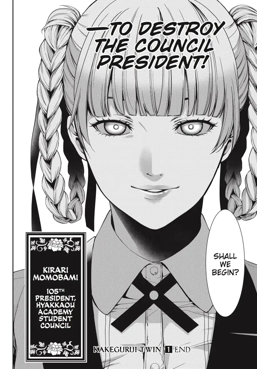 Kakegurui Twin - Chapter 3: The Targeted Girl