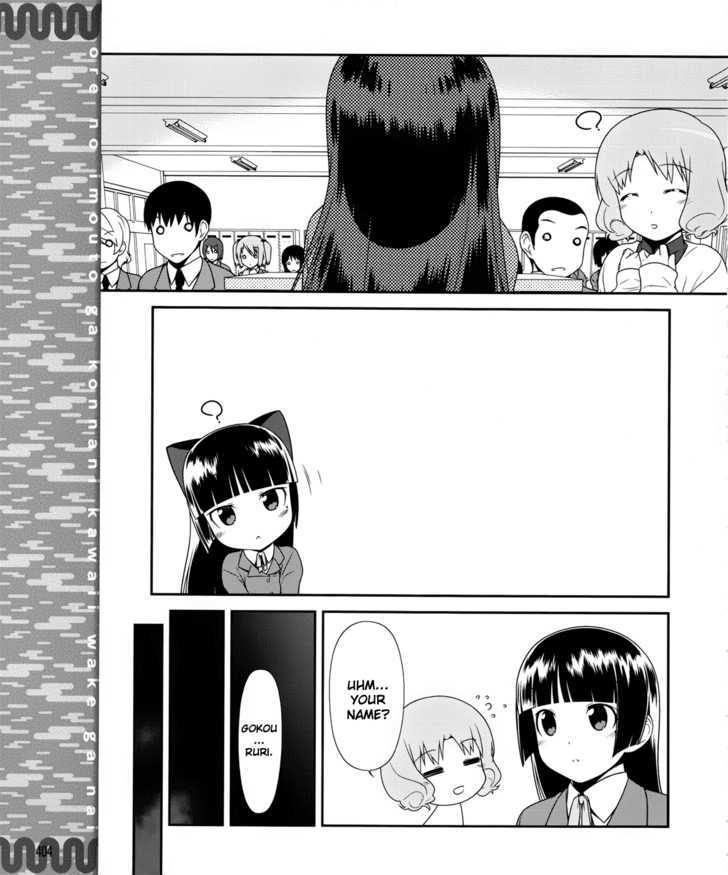 Ore No Kouhai Ga Konna Ni Kawaii Wake Ga Nai - Chapter 1 : The First Day Of The New Semester. I Met My "Kouhai" On The Way T...