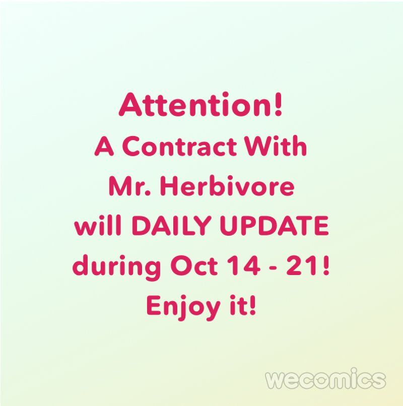 A Contract With Mr. Herbivore - Chapter 54