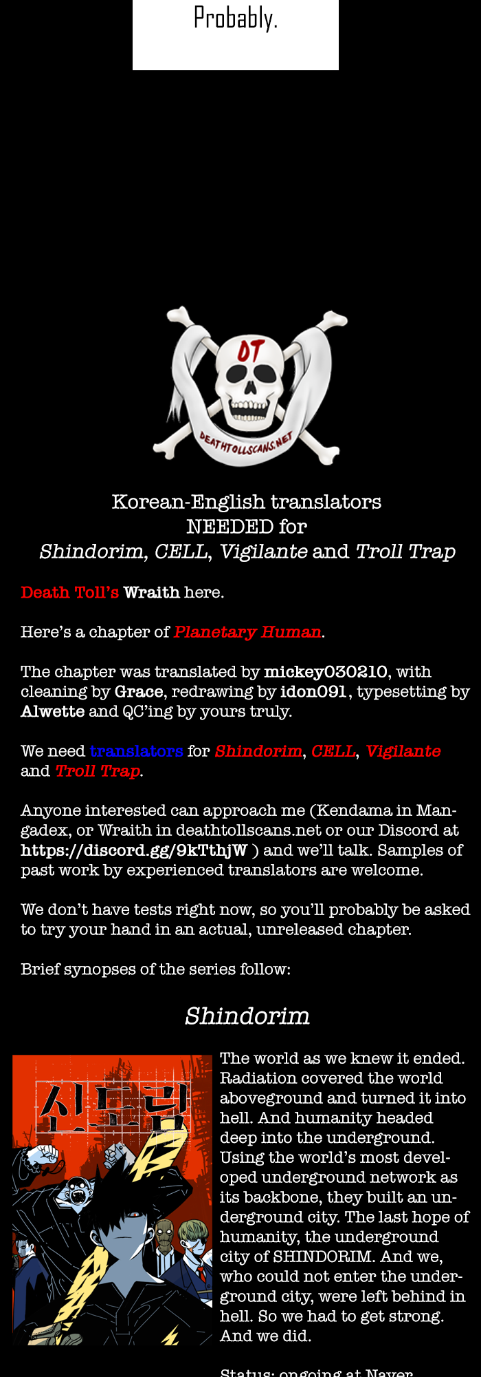 Planetary Human - Chapter 81