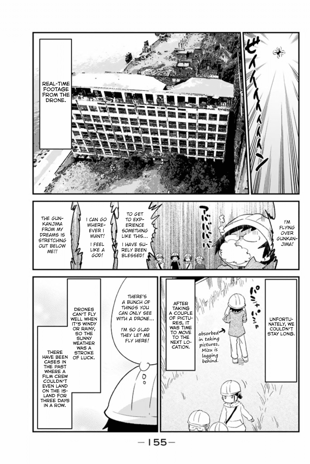 Dansan Joshi - Chapter 49.1: Mizu Asato Goes To Battleship Island