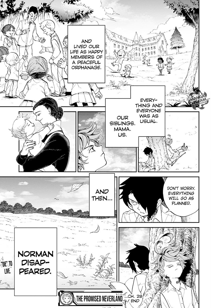 Yakusoku No Neverland - Chapter 28