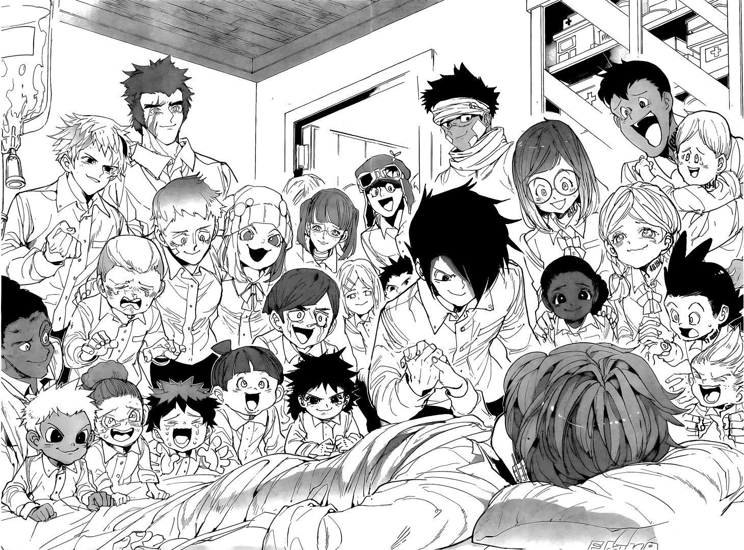 Yakusoku No Neverland - Chapter 96: Welcome Home