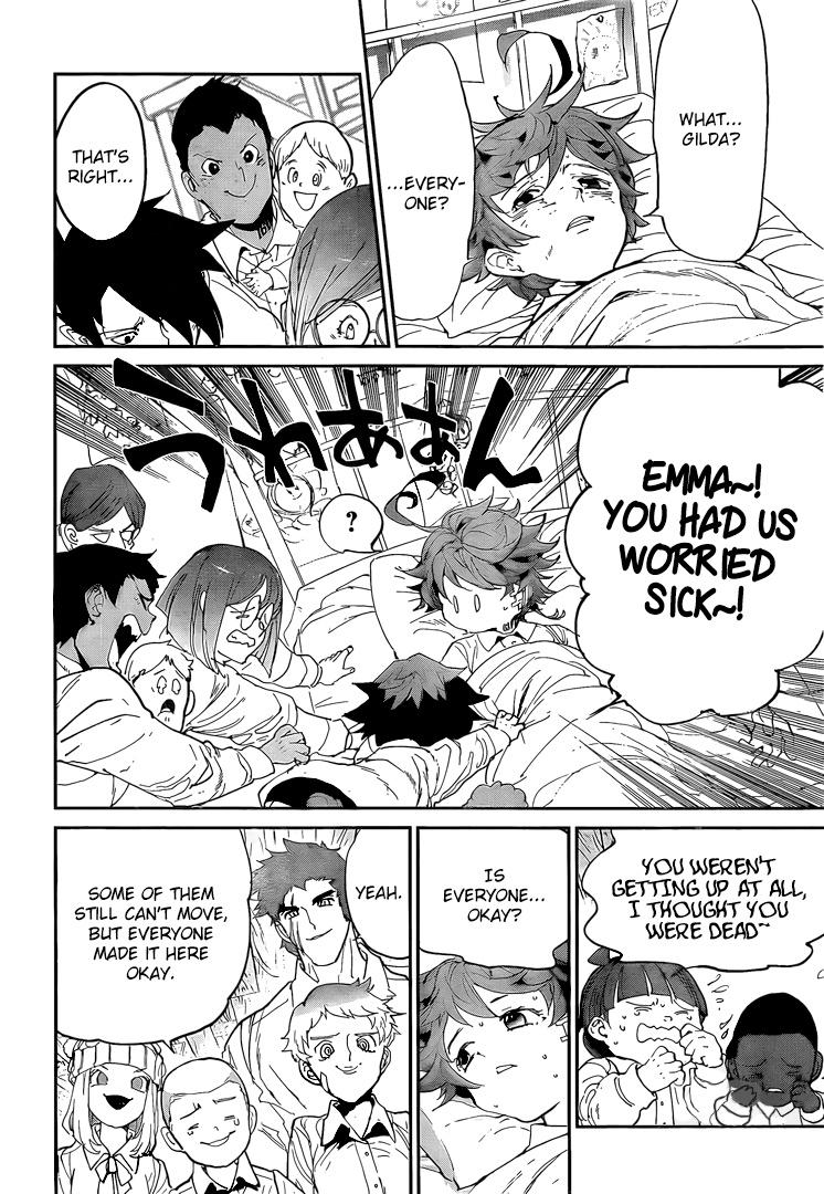 Yakusoku No Neverland - Chapter 96: Welcome Home