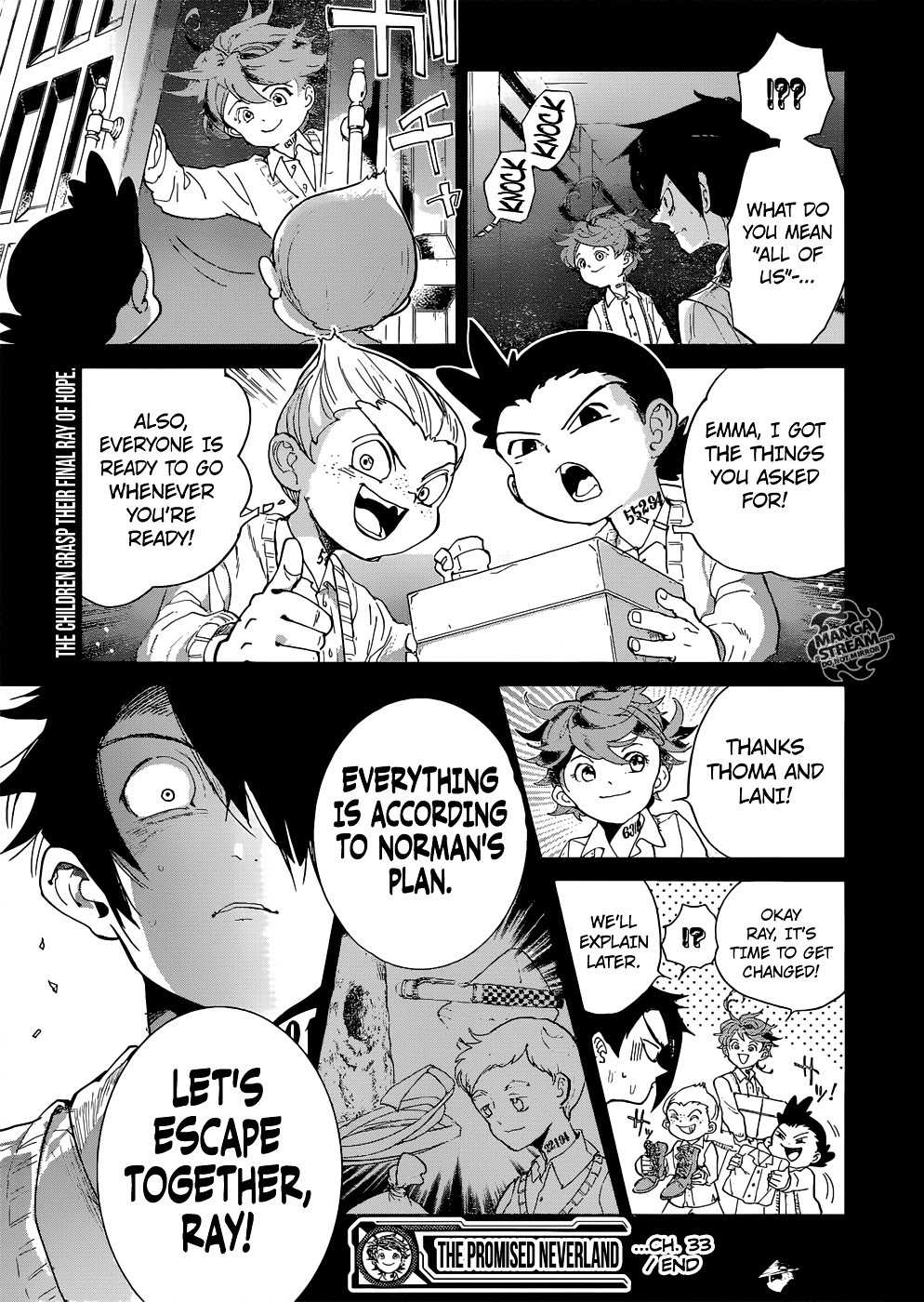 Yakusoku No Neverland - Chapter 33