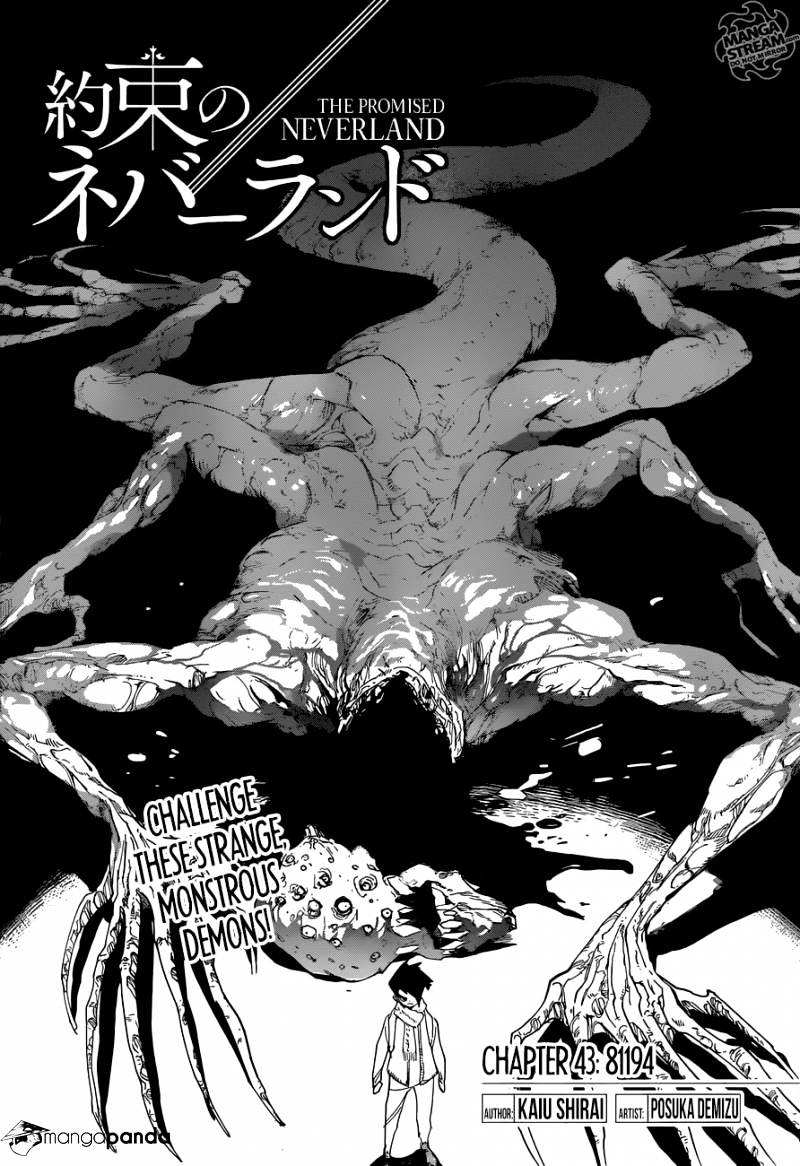 Yakusoku No Neverland - Chapter 43