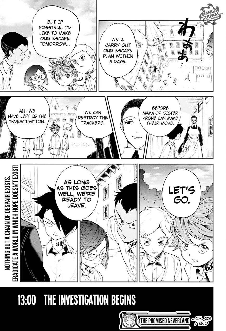 Yakusoku No Neverland - Chapter 23