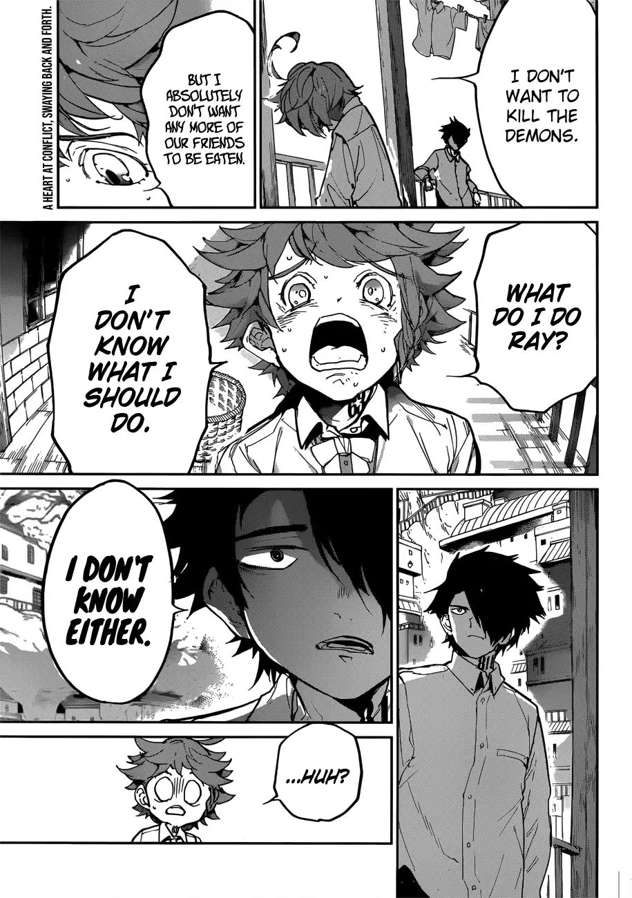 Yakusoku No Neverland - Chapter 123: An Important Choice