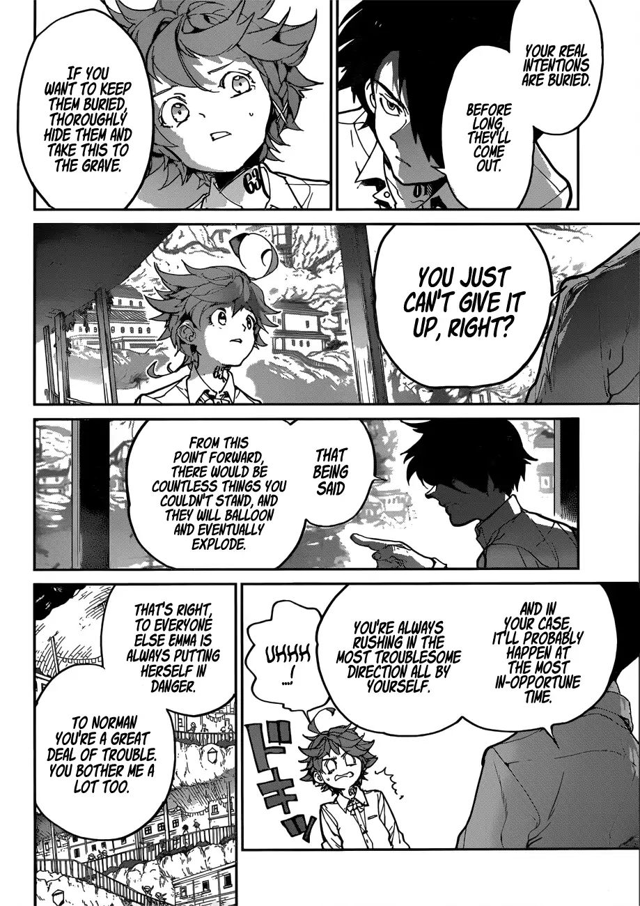 Yakusoku No Neverland - Chapter 123: An Important Choice