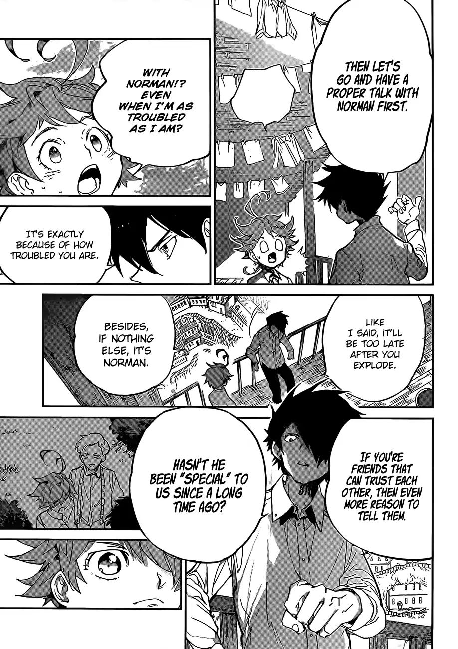 Yakusoku No Neverland - Chapter 123: An Important Choice