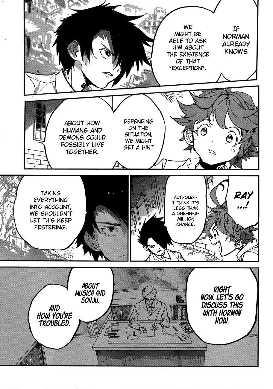 Yakusoku No Neverland - Chapter 123: An Important Choice