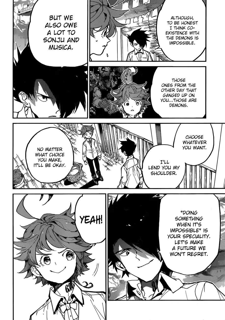 Yakusoku No Neverland - Chapter 123: An Important Choice